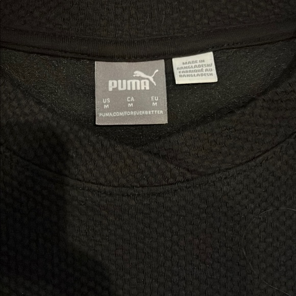 Puma Black T-Shirt - Picture 2 of 3